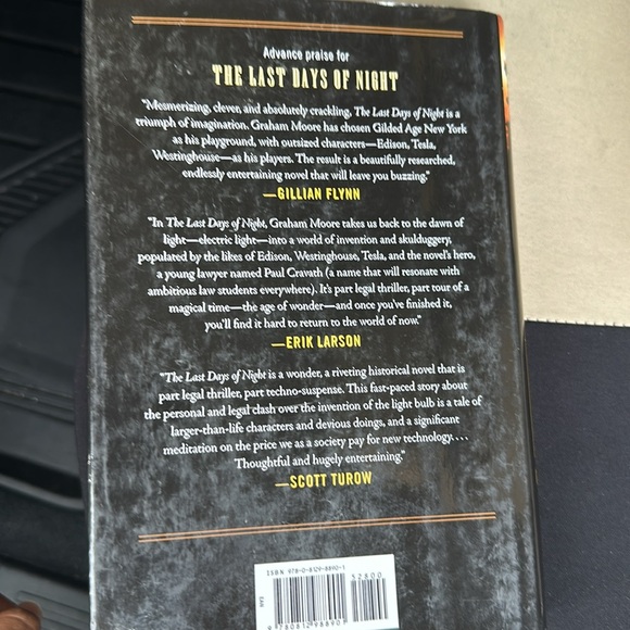 The last day of night by Graham Moore - Picture 2 of 2